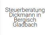 Logo Steuerberatung Bernd Dickmann aus Bergisch Gladbach