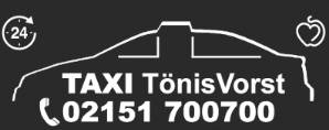 Logo Taxi Tönisvorst / Funktaxi aus Tönisvorst