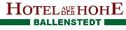 Logo Hotel Auf Der Hohe aus Ballenstedt