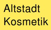 Logo Altstadt Kosmetik Koch aus Wetzlar