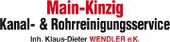 Logo Main Kinzig- Kanal und Rohrreinigungsservice Inh. Klaus-Dieter Wendler e.K. aus Gelnhausen