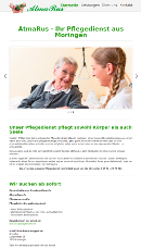 Ambulanter Pflegedienst AtmaRus - Homepage des Monats Juli 2018
