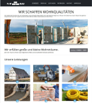 F + W Hochbau GmbH - Homepage des Monats Juni 2016