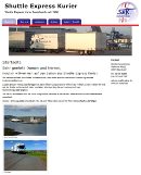 Shuttle Express Kurier - Homepage des Monats September 2013