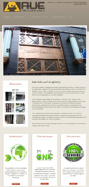 Tischlerei Aue GmbH - Homepage des Monats November 2016