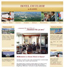 Hotel Excelsior - Homepage des Monats Juli 2010