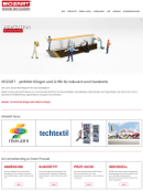 MOZART AG - Homepage des Monats März 2019