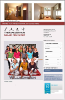 Therapiezentrum - Scherer Praxis für Physiotherapie & Osteopathie - Homepage des Monats Februar 2016