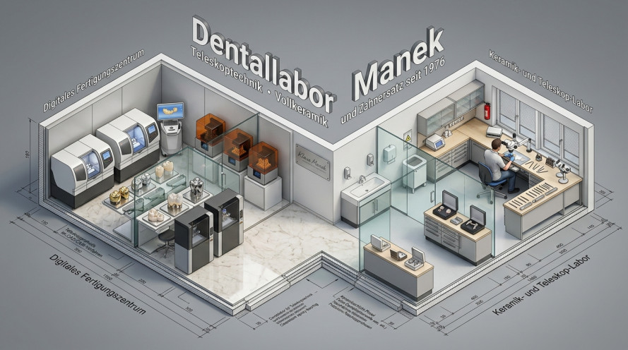 Dentallabor für Teleskoptechnik und Keramik Klaus Manek GmbH